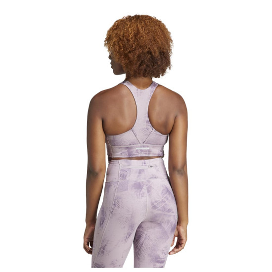 Adidas Γυναικείο μπουστάκι Run Pocket Medium-Support AOP Bra Iteration Adidas Γυναικείο μπουστάκι Run Pocket Medium-Support AOP Bra Iteration